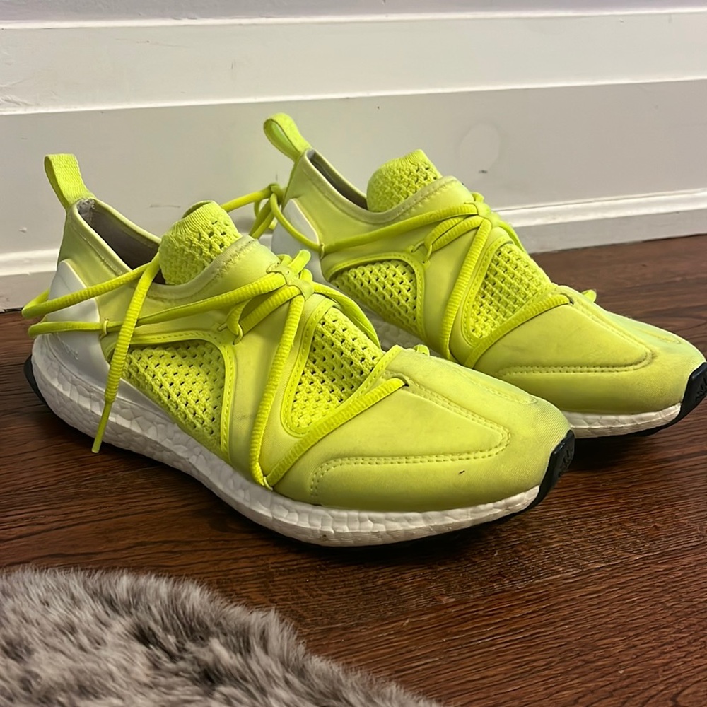 Stella McCartney ultraboost Adidas neon runners size 7 or European 38